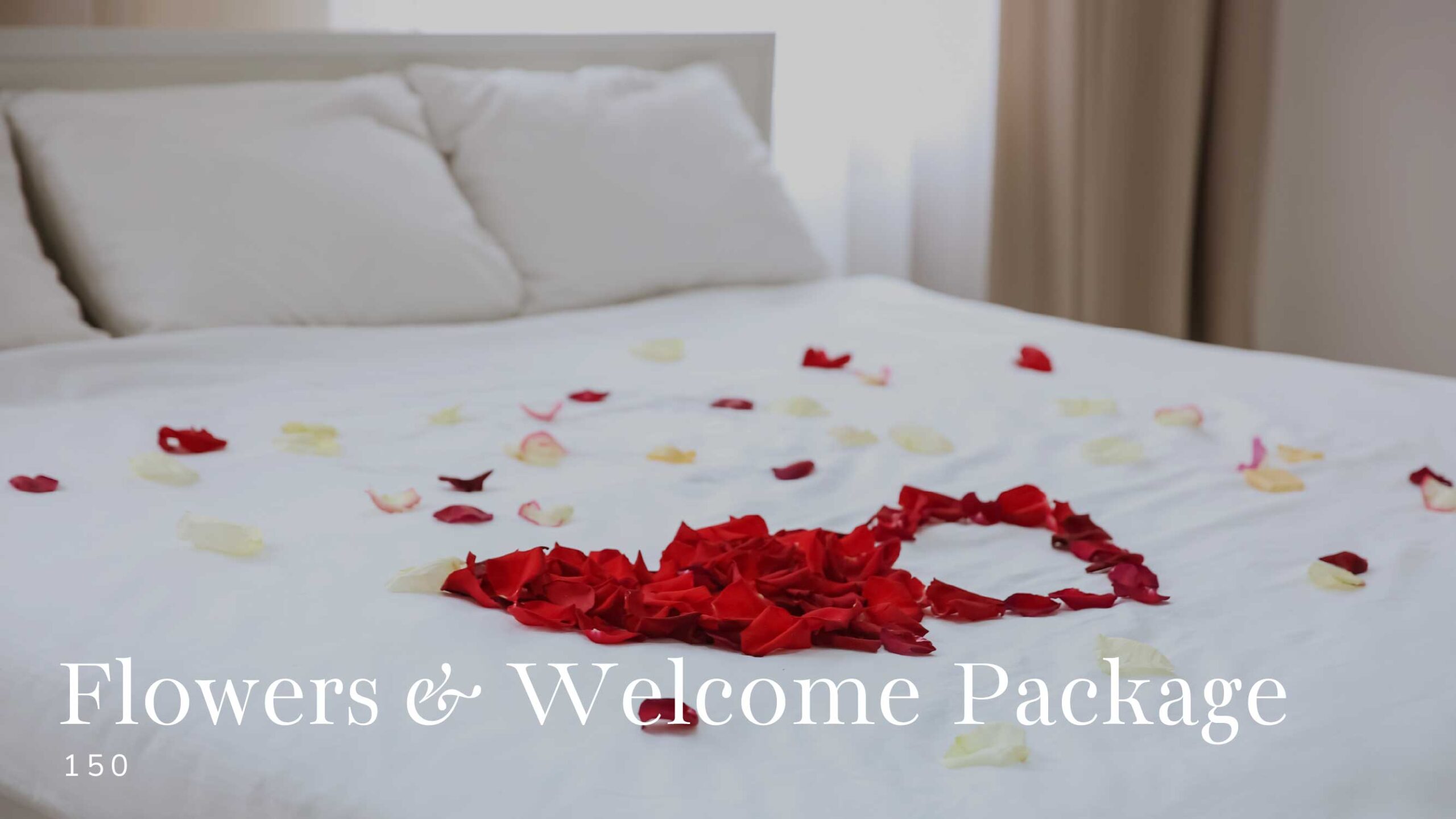 Flowers and Welcome Package